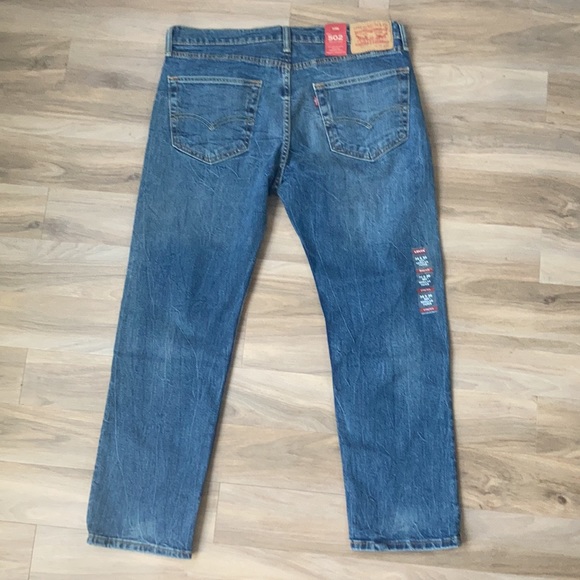 Relist 5/10❌ NWT Levi’s 502 regular taper with 2 way stretch jean size 34 x 30 - Picture 17 of 17